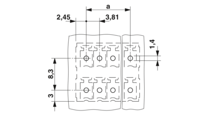 PCB插座-MCDNV 1,5/ 8-G1-3,81 P26THR