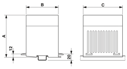 电子模块外壳-CM175-LG/H 35/BO/DB/GH BK