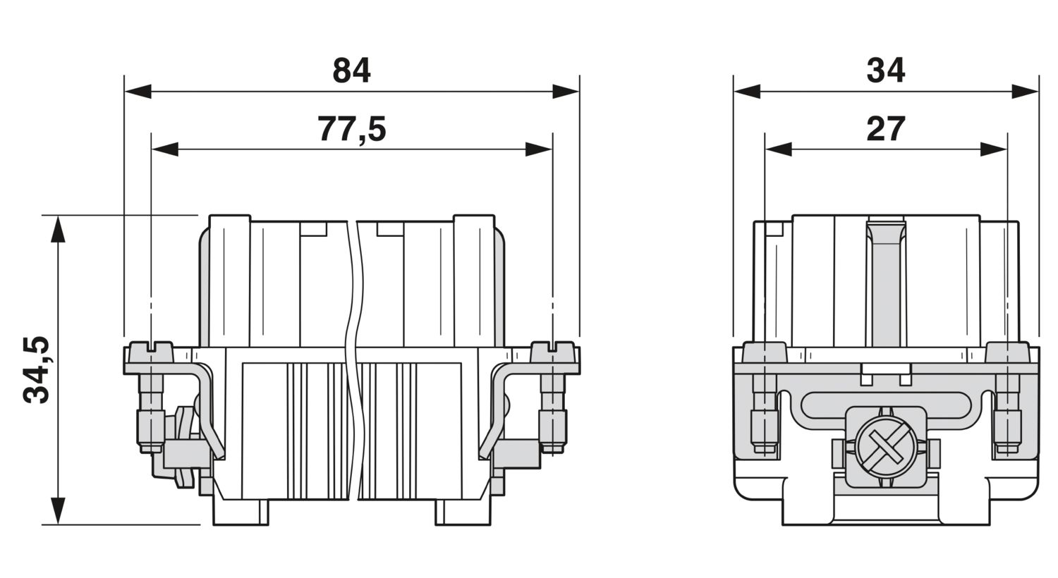 HC-DD72-I-CT-F - Contact insert - 1584091 | Phoenix Contact HC-DD72-I-CT-F - Contact insert - 1584091 | Phoenix Contact