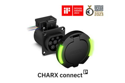Зарядні розетки змінного струму CHARX connect modular