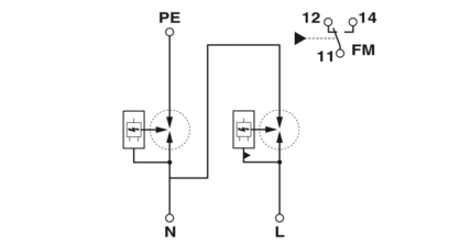 1+2类组合式电涌保护器-SP-EE-FLT-T1-264/25-1+1-UT-R