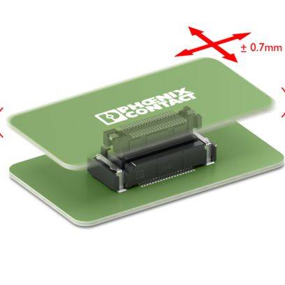 Connecteurs carte-à-carte FS 0,635 flottants