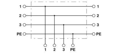T型分配器-QPD T3PE2,5 2X9-14 BK