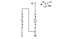 VAL-US-120/40/1+1-FM - Type 1 surge protection device - 2910349 ...