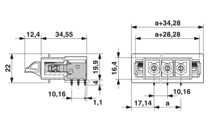 穿墙式连接器-DFK-IPC 16/ 4-G-10,16