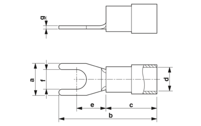 叉形电缆插针-C-FCI 1,5/M3,5
