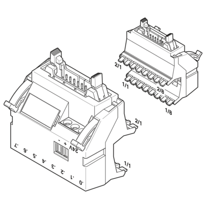 系统连接-PLC-V8/FLK14/OUT/M