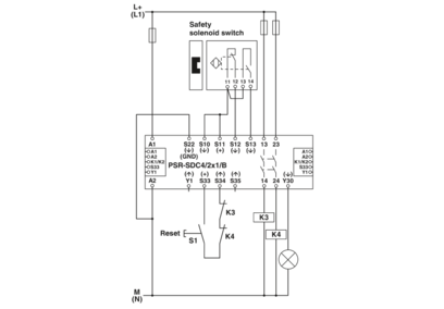 安全继电器-PSR-SCP- 24DC/SDC4/2X1/B