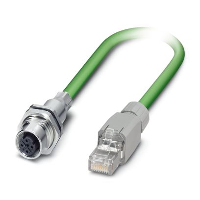 VS-M12FSBPS-IP20-93B/0,5 - Cable de red - 1404367 | Phoenix Contact