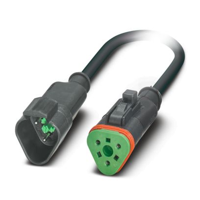 SAC-3P-DTMS/ 0,3-PUR/DTFS - Sensor-/Aktor-Kabel