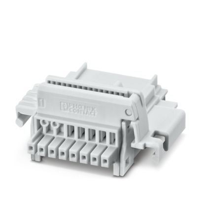 TBUS8-25,0-PPPPSSSS-7035 - Tragschienen-Busverbinder