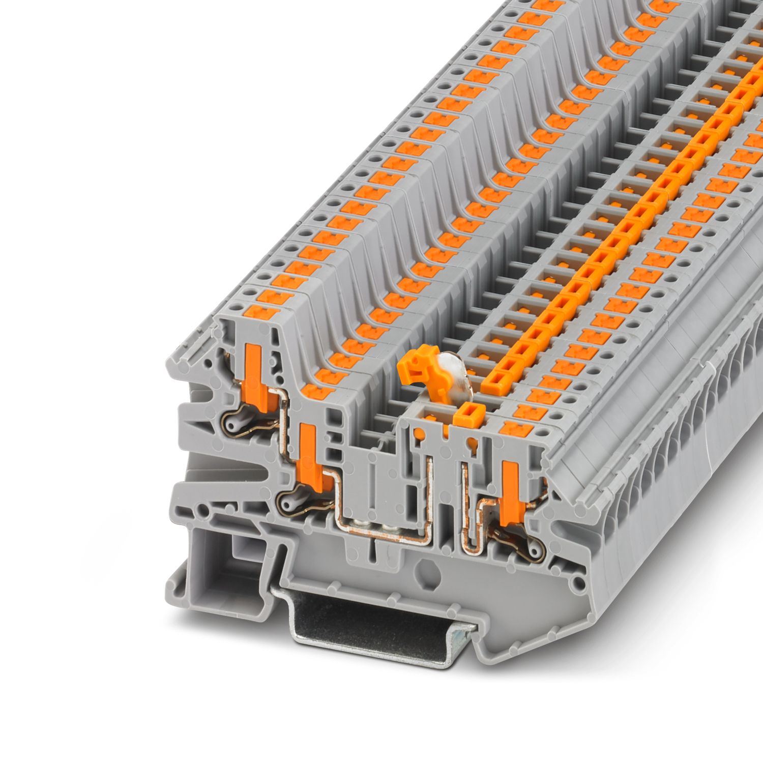 PTV 2,5-TWIN-MT - Knife-disconnect terminal block - 1079066