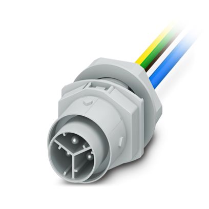 IPD W 3P2,5 M 0,5 M20 GY - Panel feed-through (1088700)