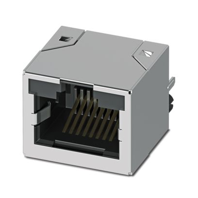 CUC-SP-J1ST-S/R4LT-THR - RJ45 PCB connector (1337238)
