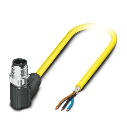 SAC-3P-M12MR/ 5,0-542 SH BK - Sensor-/Aktor-Kabel