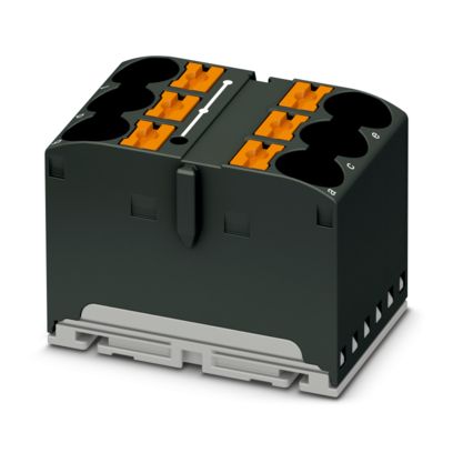 PTFIX 6X10/S BK - Distribution block - 1082395