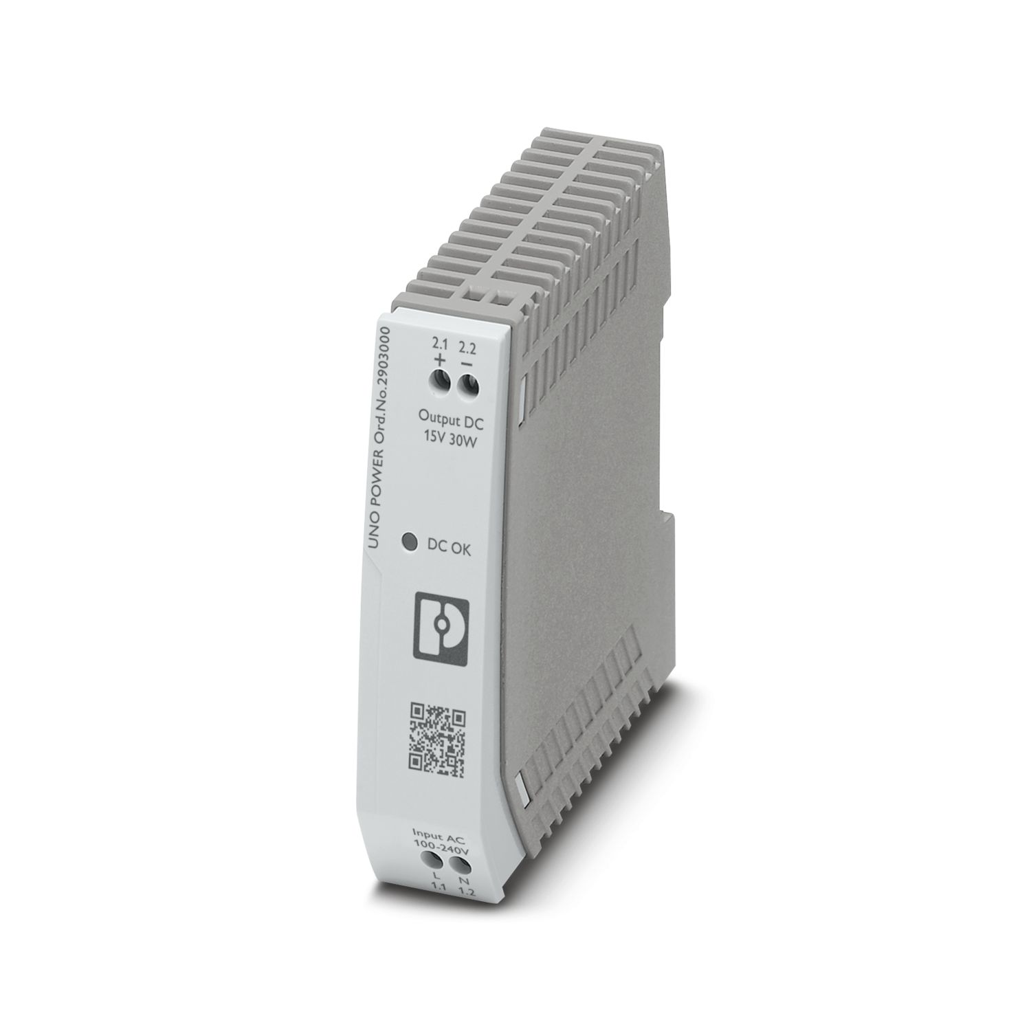 UNO-PS/1AC/15DC/30W - Power supply - 2903000 | Phoenix Contact UNO-PS/1AC/15DC/30W - Power supply - 2903000 | Phoenix Contact