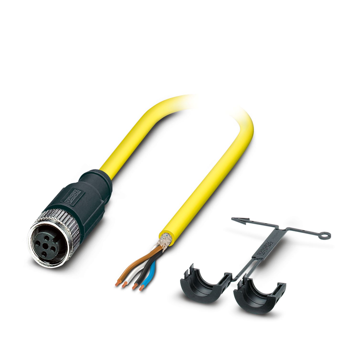 SAC-HZ-4P- 5,0-542/M12FS SH BK - Sensor/actuator cable