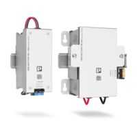 Two TRIO battery modules on the DIN rail