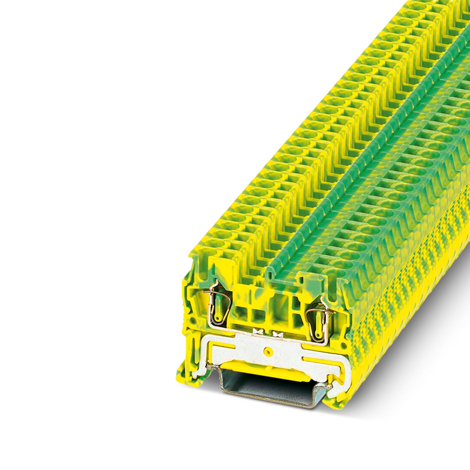 ST 2,5-PE - Spring-cage protective conductor terminal block ST 2,5-PE - Spring-cage protective conductor terminal block