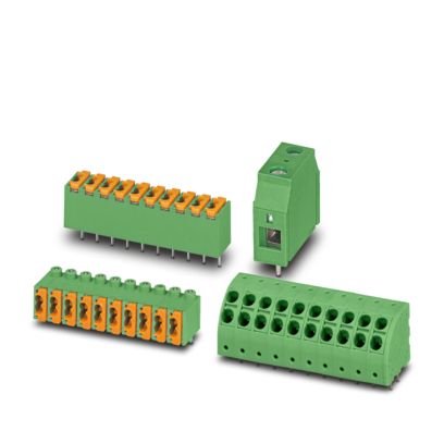Raccordement vissé avec douille de serrage et raccordement à ressort Push-in