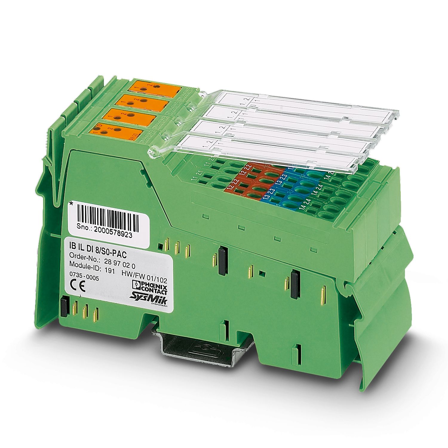 IB IL DI 8/S0-PAC - Digital module - 2897020 | Phoenix Contact IB IL DI 8/S0-PAC - Digital module - 2897020 | Phoenix Contact