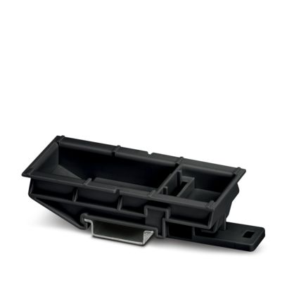UCS DIN 125-F 9005 - Tragschienenadapter
