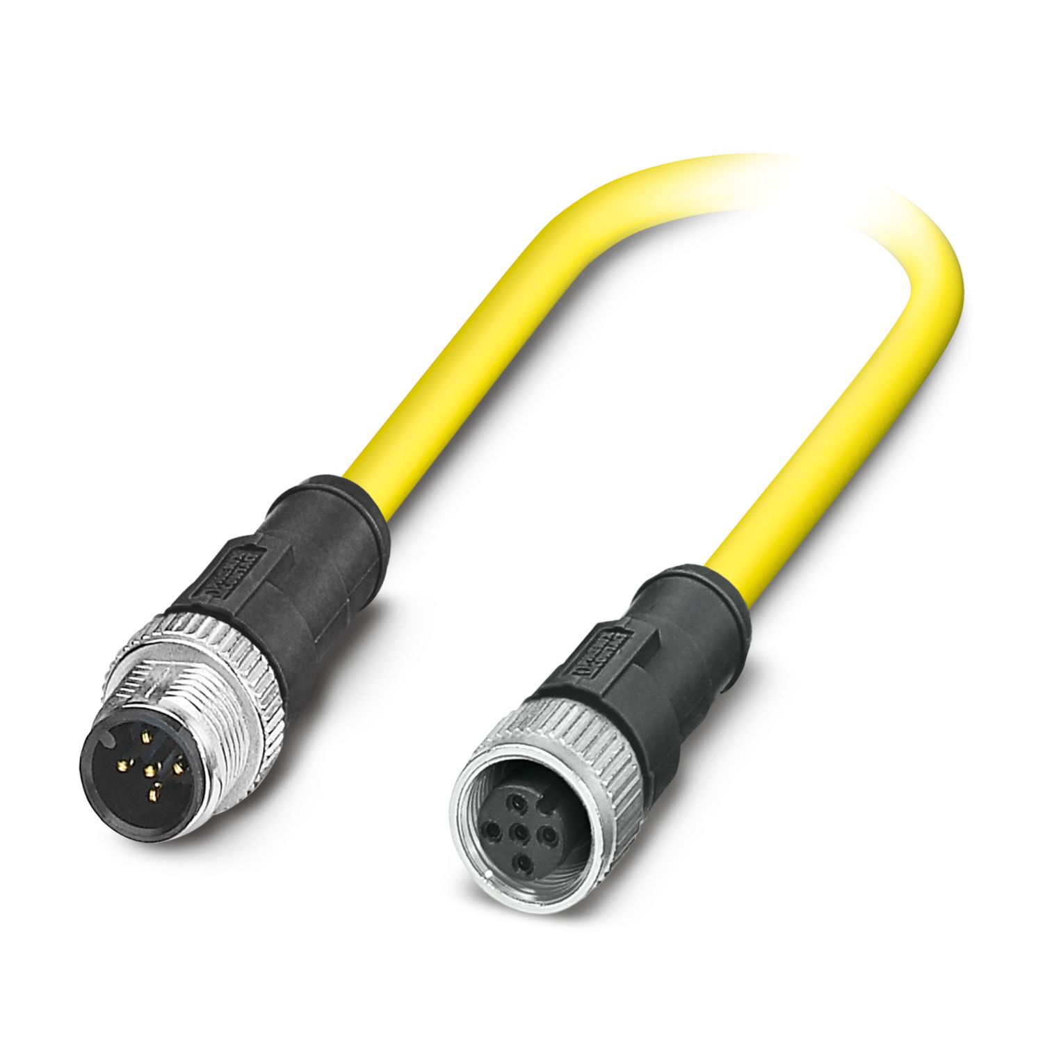 SAC-5P-M12MS/10,0-542/M12FS BK - Sensor/actuator cable - 1417903 | Phoenix Contact SAC-5P-M12MS/10,0-542/M12FS BK - Sensor/actuator cable - 1417903 | Phoenix Contact