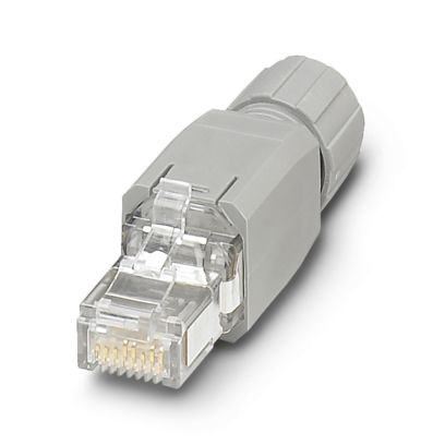 1658435, Connecteur RJ45 cat 5 Phoenix Contact série VS-PN Mâle, Blindé  Montage sur câble Droit