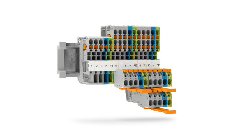 Pluggbare rekkeklemmer XT