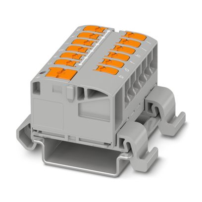 PTVFIX 6/12X2,5-NS35A GY - Distribution block (1019547)