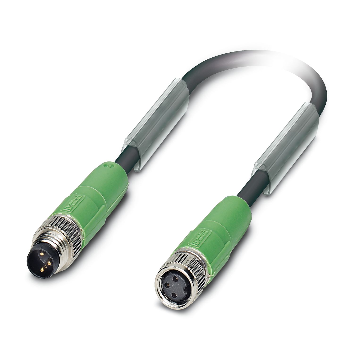 SAC-3P-M 8MS/ 3,0-PUR/M 8FS SH - Sensor/actuator cable