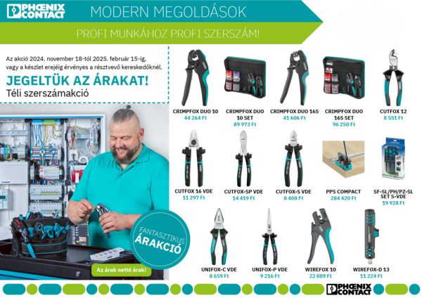 Év végi szerszám akció