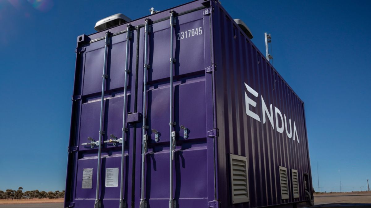 Hydrogen energy storage system from Endua