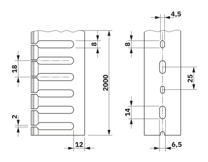 行线槽-CD-EE 40X60