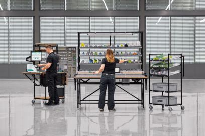 Modular workstation systems of the clipx BASIC line