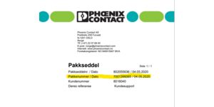 Pakkenummer