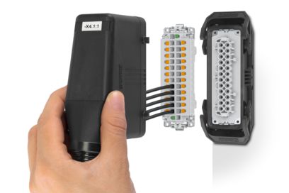 HEAVYCON complete heavy-duty connectors with Push-in connection