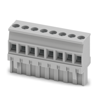 PCB 插拔式连接器-MVSTBR 2,5/ 8-ST GY H1L