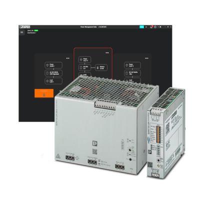 Screenshot der Konfigurations- und Management-Software "POWER MANAGEMENT SUITE"