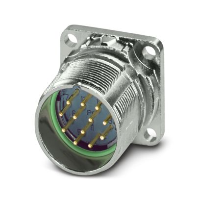 M23-12P2N8AW500S - Device connector front mounting (1329286)