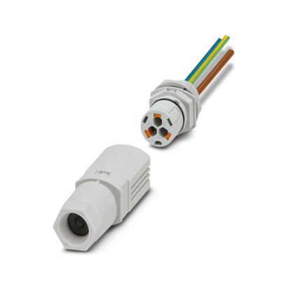 IPD WD 3P2,5 0,5 M20 GY - Panel feed-through (1047347)