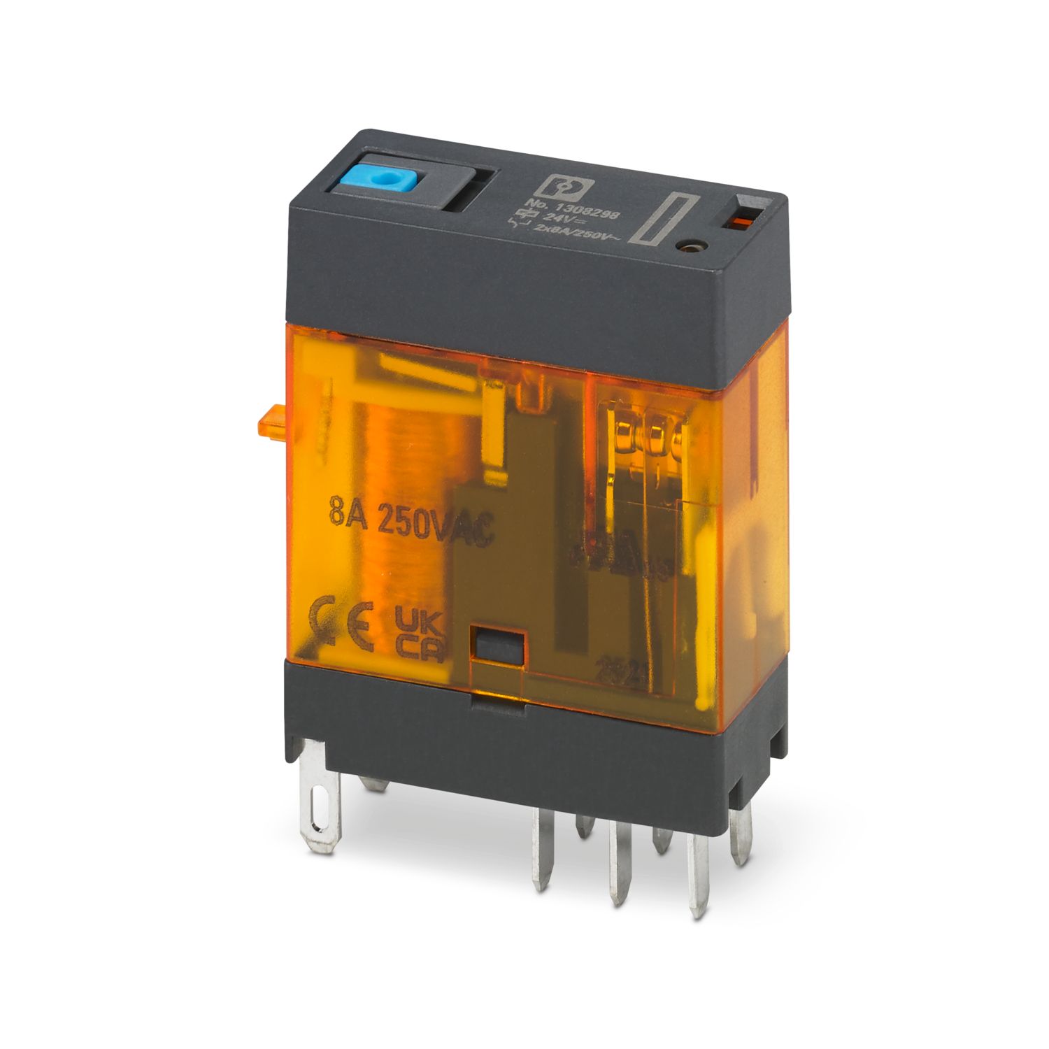 REL-FO/LD-24DC/2X21/MS - Single relay - 1308298 | Phoenix REL-FO/LD-24DC/2X21/MS - Single relay - 1308298 | Phoenix