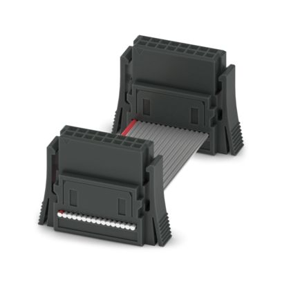 FR 1,27 series assembled IDC female connector strips