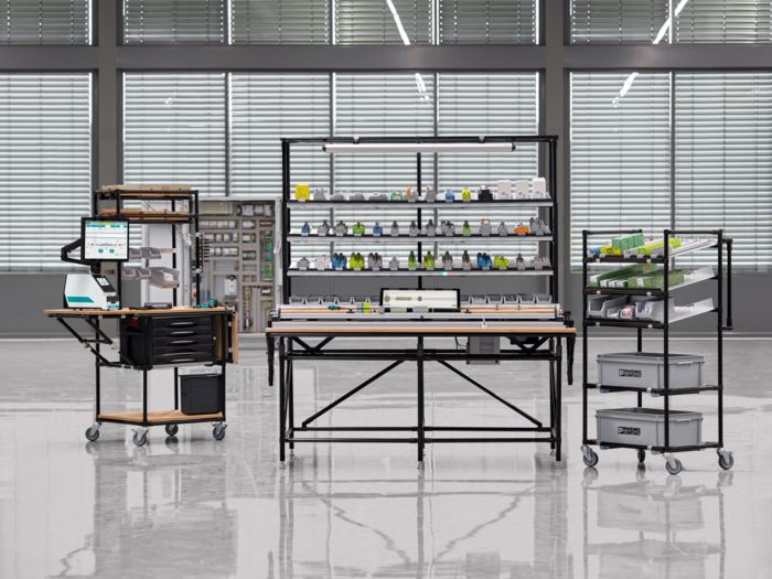 Modulaire werkpleksystemen uit de clipx BASIC line