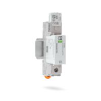 Single-channel surge protection on a DIN rail