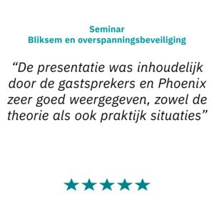 Review Seminar Bliksem en overspanningsbeveiliging 