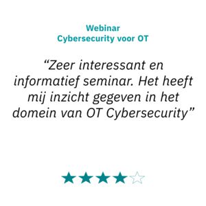 Review Webinar Cybersecurity voor OT