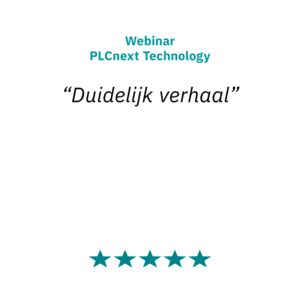 Review Webinar PLCnext Technology