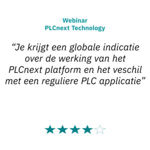 Review Webinar PLCnext Technology